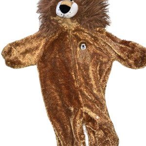 Brown Lion Costume Dress Up Fantasy Play—12-18 months